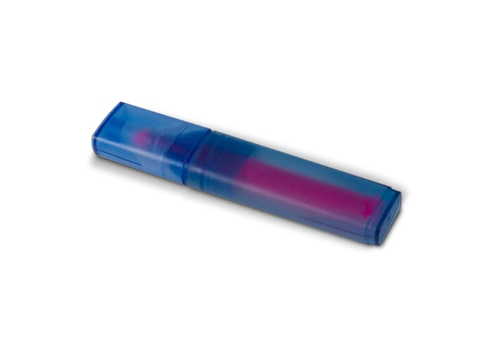 &nbsp;Surligneur personnalisable en R-PET Bleu / Rose